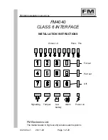 FM Electronics FM4040 Installation Instructions Manual preview