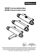 FM Mattsson 9000E II Manual preview