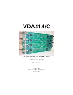 FM Systems VDA414/C Instruction Manual preview