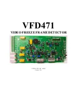 Preview for 1 page of FM Systems VFD471 Instruction Book