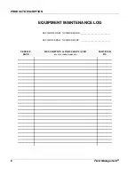 Preview for 8 page of FM HARBIL 24018 Nstruction Manual