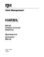 FM HARBIL NSC50 Operating And Instruction Manual предпросмотр