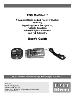 FMA Direct Co-Pilot FS8 User Manual preview