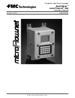 FMC Technologies Smith Meter microFlow.net Gas Operation Manual preview