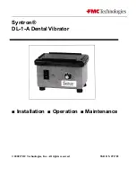 FMC Technologies Syntron DL-1-A Installation Operation & Maintenance preview