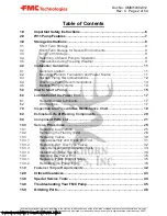 Preview for 2 page of FMC Technologies W11 Operation And Maintenance Manual