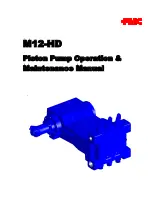 FMC M12-HD Operation & Maintenance Manual preview