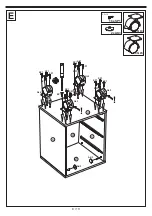 Preview for 8 page of FMD Möbel CABINET ON CASTORS Assembly Instruction Manual