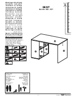 Предварительный просмотр 1 страницы FMD GENT Assembly Instruction Manual