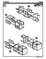 Preview for 3 page of FMD TOWER Assembly Instructions