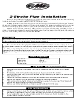 Preview for 1 page of FMF SUZUKI RM80 Installation