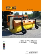 Preview for 1 page of FMG AH260MEK Operator'S Manual