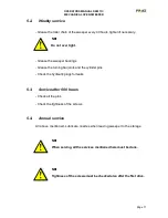 Предварительный просмотр 11 страницы FMG AH260MEK Operator'S Manual