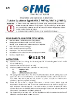 Preview for 1 page of FMG FMT-L Installation And Operation Instructions Manual