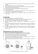 Preview for 2 page of FMG FMT-L Installation And Operation Instructions Manual