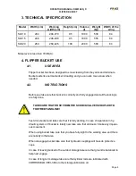 Предварительный просмотр 9 страницы FMG SLK10 Operator'S Manual