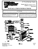 Предварительный просмотр 1 страницы FMI 36ECD Installation Instructions Manual