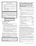 Preview for 3 page of FMI Baja II 36WIL Installation Instructions Manual