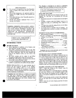 Preview for 3 page of FMI Baja II Installation Instructions Manual