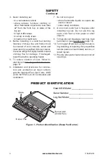 Предварительный просмотр 4 страницы FMI BCS18 Owner'S Operation And Installation Manual