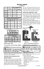 Preview for 6 page of FMI BCS18 Owner'S Operation And Installation Manual