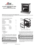 Preview for 1 page of FMI BLQ36SVF Installation Instructions