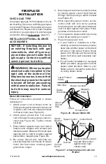 Preview for 19 page of FMI (C)TC36P series Owner'S Manual And Installation Instructions