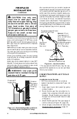 Preview for 22 page of FMI (C)TC36P series Owner'S Manual And Installation Instructions