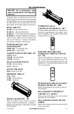 Preview for 37 page of FMI (C)TC36P series Owner'S Manual And Installation Instructions