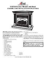 Preview for 1 page of FMI C32CO Assembly And Installation Instructions