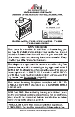 Preview for 1 page of FMI C36 Owner'S Operation And Installation Manual