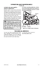 Предварительный просмотр 15 страницы FMI C36 Owner'S Operation And Installation Manual