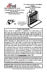 FMI C36EMW-RBC-LS Owners & Installation Manual preview