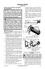 Предварительный просмотр 21 страницы FMI CD32M-LS Owner'S Operation And Installation Manual