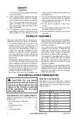 Preview for 6 page of FMI CD36MCN-LS Owner'S Operation And Installation Manual