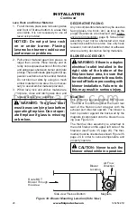 Предварительный просмотр 20 страницы FMI CD42MCN-LS Owner'S Operation And Installation Manual