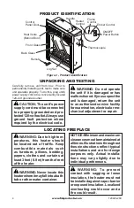 Preview for 4 page of FMI CGEF23B Safety Information And Installation Manual