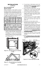 Preview for 11 page of FMI CGEFP33NRC Owner'S Operation And Installation Manual