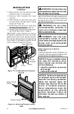 Preview for 12 page of FMI CGEFP33NRC Owner'S Operation And Installation Manual