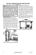 Preview for 8 page of FMI Comfort Flame CRB3624NRA Owner'S Operation And Installation Manual