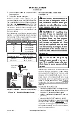 Preview for 13 page of FMI Comfort Flame CRB3624NRA Owner'S Operation And Installation Manual