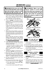 Preview for 22 page of FMI Comfort Flame CRB3624NRA Owner'S Operation And Installation Manual