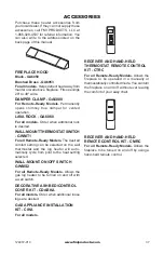 Preview for 37 page of FMI Comfort Flame CRB3624NRA Owner'S Operation And Installation Manual