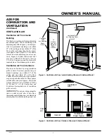 Предварительный просмотр 7 страницы FMI COMPACT HEAT MAJIC FMH26TN Owner'S Operating And Installation Manual