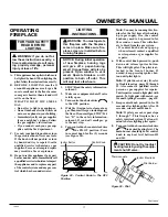 Предварительный просмотр 17 страницы FMI COMPACT HEAT MAJIC FMH26TN Owner'S Operating And Installation Manual