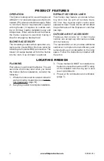 Preview for 4 page of FMI CUVF36C Owners Manual And Installation Manual