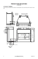 Предварительный просмотр 6 страницы FMI CUVF36C Owners Manual And Installation Manual