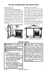 Предварительный просмотр 9 страницы FMI CUVF36C Owners Manual And Installation Manual