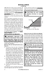 Preview for 10 page of FMI CUVF36C Owners Manual And Installation Manual