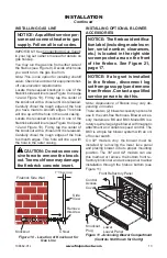 Preview for 13 page of FMI CUVF36C Owners Manual And Installation Manual